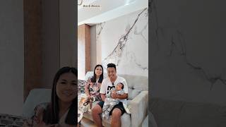 Kak ara bangunkan Alvaro tidur di dalam lemari #aradanalvaro #keripikkentangmasboy #shorts