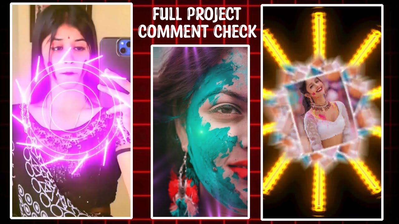 new holi video editing || holi status video editing alight motion || holi status editing