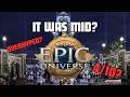 Epic Universe Review &amp; Comparison To The Other Universal Parks