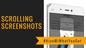 MIUI 8 Tips & Tricks - Scrolling Screenshot