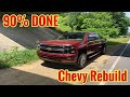 My Wrecked Chevy Silverado Is Back Together | Ram 2500 Bed Side Replace [part 16]