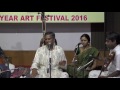 Carnatic music concert by dr sunder  jb keerthana i kartik fine arts  dec 2016
