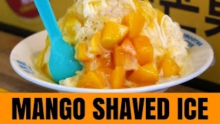 Taipei’s Famous Mango Snowflake Shaved Ice (Baobing) Dessert Experience! 🍧 Smoothie House Review 🇹🇼