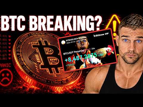 🔴 LIVE TRADING! PUMP OVER? BITCOIN MUST HOLD THIS LEVEL!!!!!