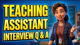 Teaching Assistant Interview Questions and Answers