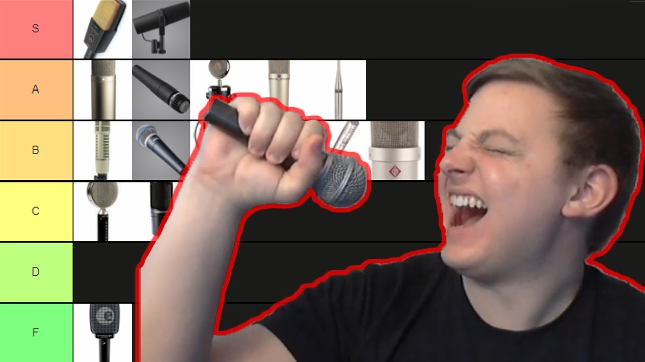 BEST Studio Microphone Tier List Created by Audio Engineers
