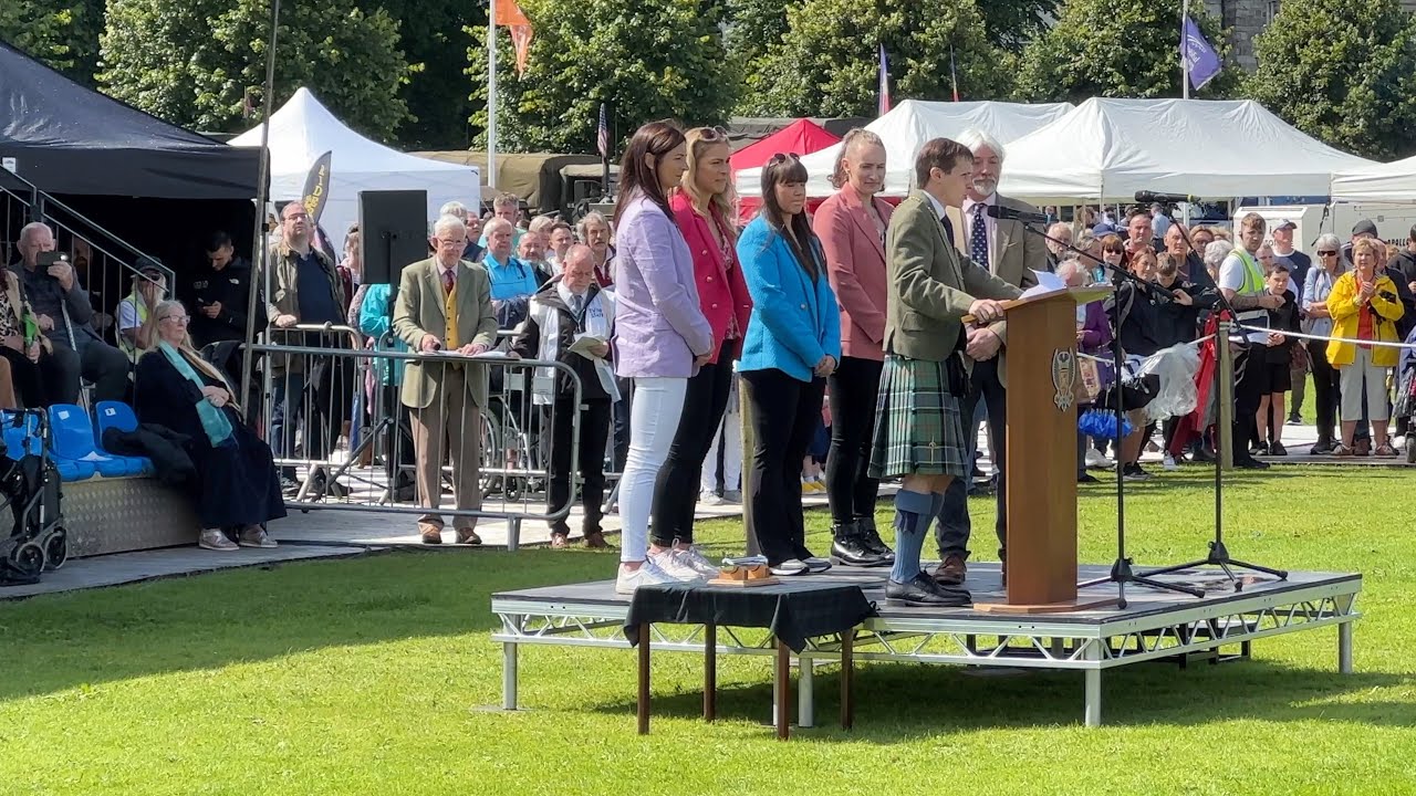 Freedom of the City of Perth presented to Eve Muirhead and GB Olympic Gold Medal Curling Team 2023