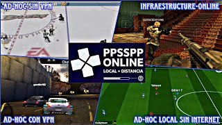 ¡NUNCA FUE TAN FÁCIL! 🥱 Todos los métodos para jugar Multiplayer en PPSSPP | UPDATE 2026