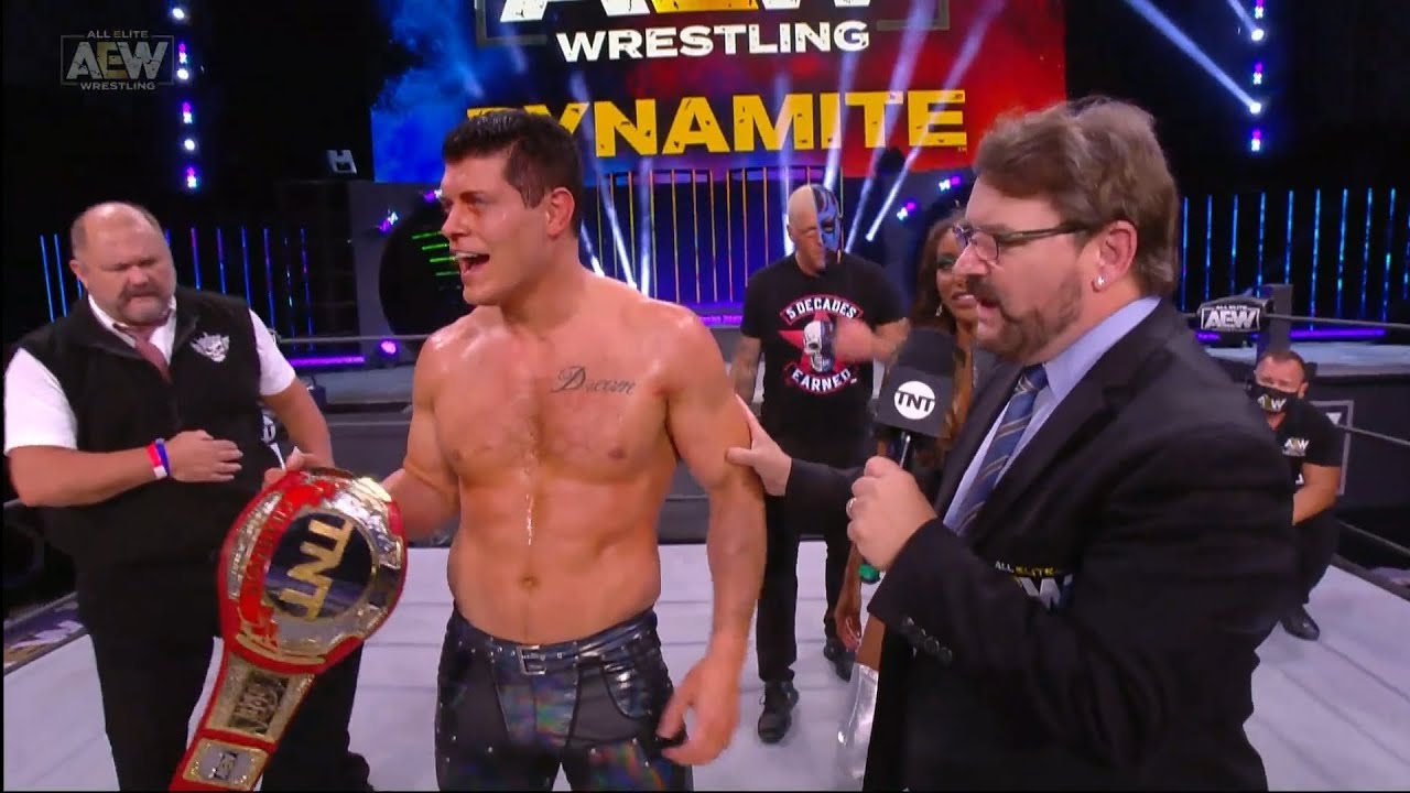 Every Cody Rhodes AEW Championship Win - YouTube