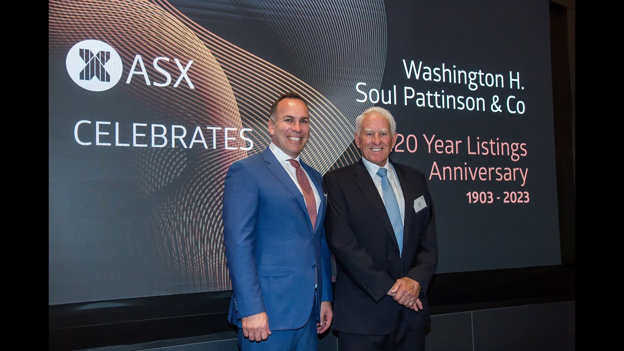 WASHINGTON H. SOUL PATTINSON & COMPANY LIMITED (ASXSOL) 120 Years listed on ASX YouTube WASHINGTON H. SOUL PATTINSON & COMPANY LIMITED (ASXSOL) 120 Years listed on ASX YouTube