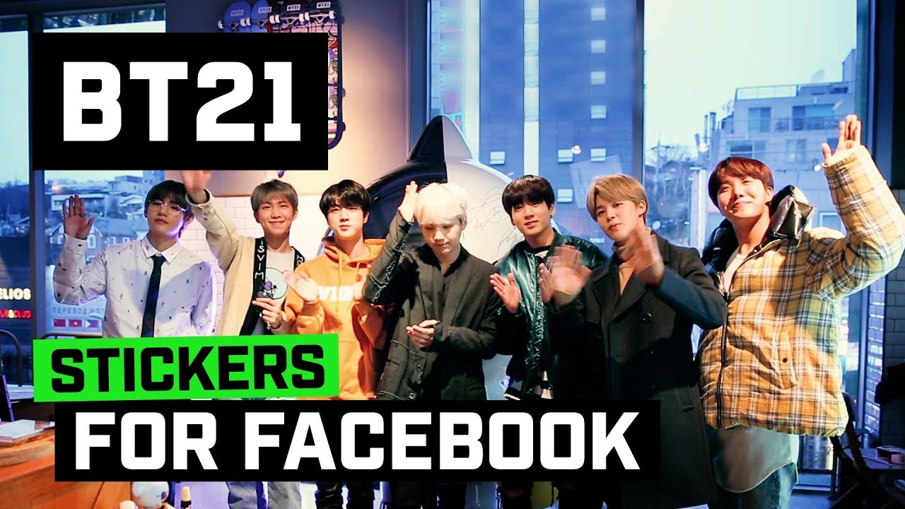 [BT21] Stickers on Facebook! -Teaser