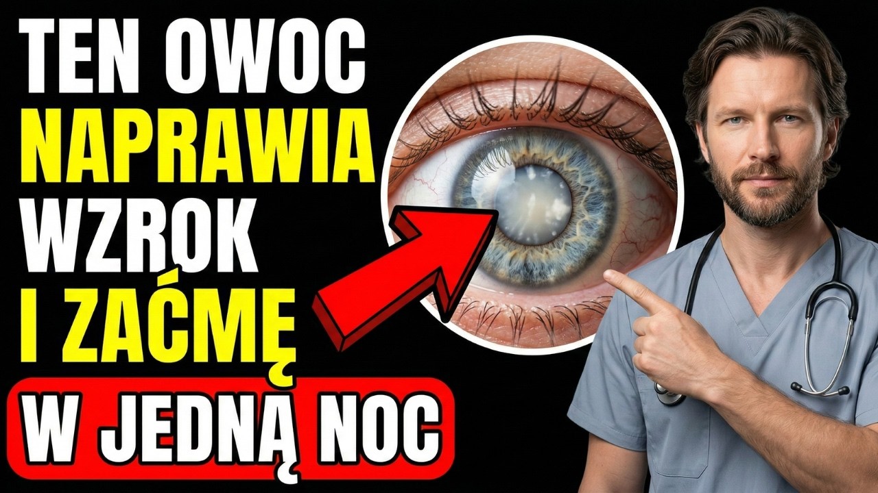 Lekarz Ujawnia Najlepszy OWOC Przed Snem Chroniący Twój WZROK I SIATKÓWKĘ