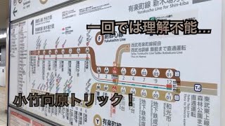 【小竹向原を攻略せよ！】東京メトロ有楽町線〜東京の鉄道乗り通し＃６