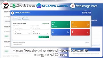 Cara Membuat Absensi Siswa Otomatis dengan AI Canva | Part 1