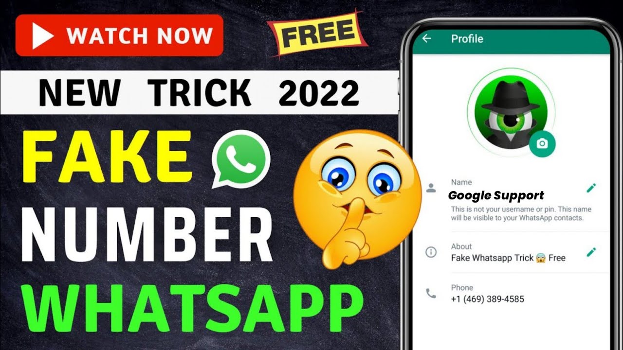 Fake Whatsapp Kaise Banaye || Fake Whatsapp Number || How To Create