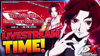 EMERGENCY LIVESTREAM WILL THEY COOK OR NOT?! PERSONA 5: THE PHANTOM X