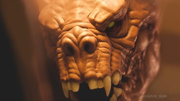 Sculpting a Deathclaw from Fallout 4 Traditionally - Sculpture_Geek