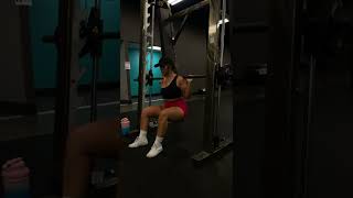 Smith Machine Hack Squat