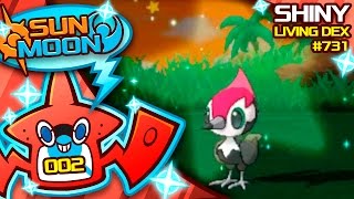 INCREDIBLY LUCKY SHINY PIKIPEK! Quest For Shiny Living Dex #731 | Pokemon Sun and Moon Shiny #2