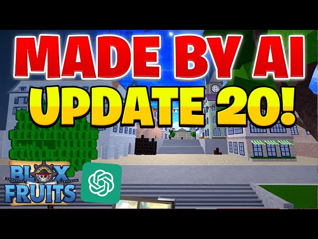 AI Built UPDATE 20 MAPS Of Blox Fruits (ALL NEW MAPS) 