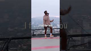 I will fall 4 u in theory. Tag someone who's afraid of heights 😂😅 Song link in bio: fall 4 u by jayo