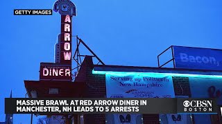 Massive Brawl At Red Arrow Diner In Manchester, NH Leads To 5 Arrests