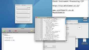 CIP Demo - Chuck Instrument Processing