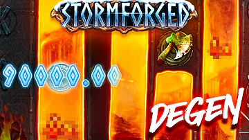 I Hit BIG on Stormforged While DEGENING?!... $10,000 SPINS!