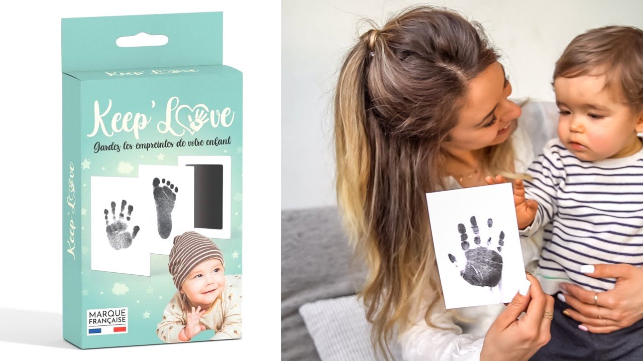 Comment prendre les empreintes de son bébé sans salir en 3 minutes ? –  Keep'Love