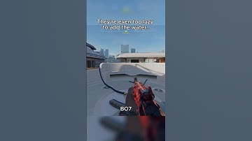 Did they forget the water?