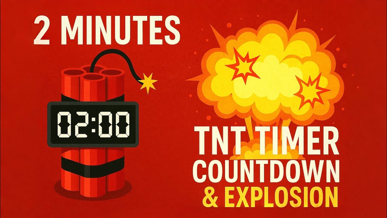 2 Minutes TNT Timer Countdown & Epic Explosion 💥 - YouTube