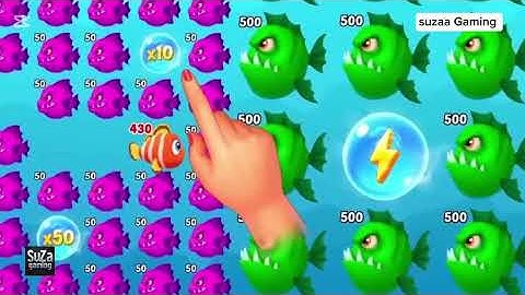 Fishdom 🐠 ads Mini Games 2.3New update. Hungry fish video gameplay suzaa Gaming