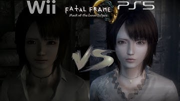 Fatal Frame: Mask of the Lunar Eclipse | PS5 vs Wii - Side by Side Gameplay Comparison