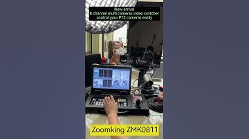 TV broadcast virtual church concerts multi cameras live stream PTZ controller video mixer switcher