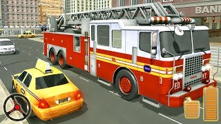 Fire Fighter Rescue Truck - Parking Emergency Vehicles | Android Gameplay screenshot 3