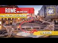 From Spanish Steps to Pantheon - Rome Walking Tour (4k Ultra HD)