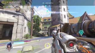 Overwatch Widowmaker Mid-Air Snipe