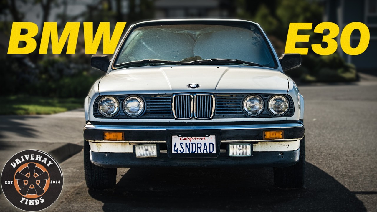 1 owner, 400k miles, $3000... How bad can it be? BMW E30 revival | Driveway Finds