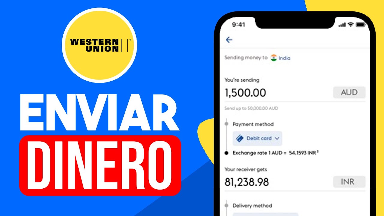 Cómo ENVIAR DINERO por Western Union desde mi CELULAR (2024) - YouTube