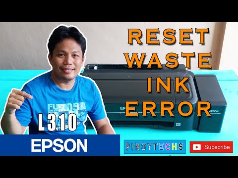 EPSON L310 RESET Waste Ink Pad Full Error | Foci