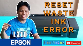 EPSON L310 L360 RESET Waste Ink Pad Full Error EPSON L310 L360 RESET Waste Ink Pad Full Error