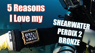 5 Reasons I Love The Shearwater Perdix 2 Bronze Edition For Ccr Diving