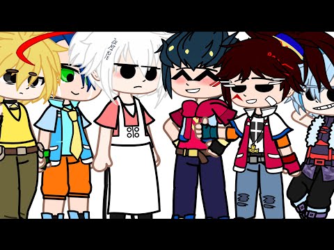 big happy family 😄 // BeyBlade burst //inspo credits to- @Just_like_Free