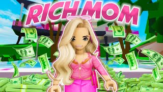 I BECAME A RICH MOM IN ROBLOX!