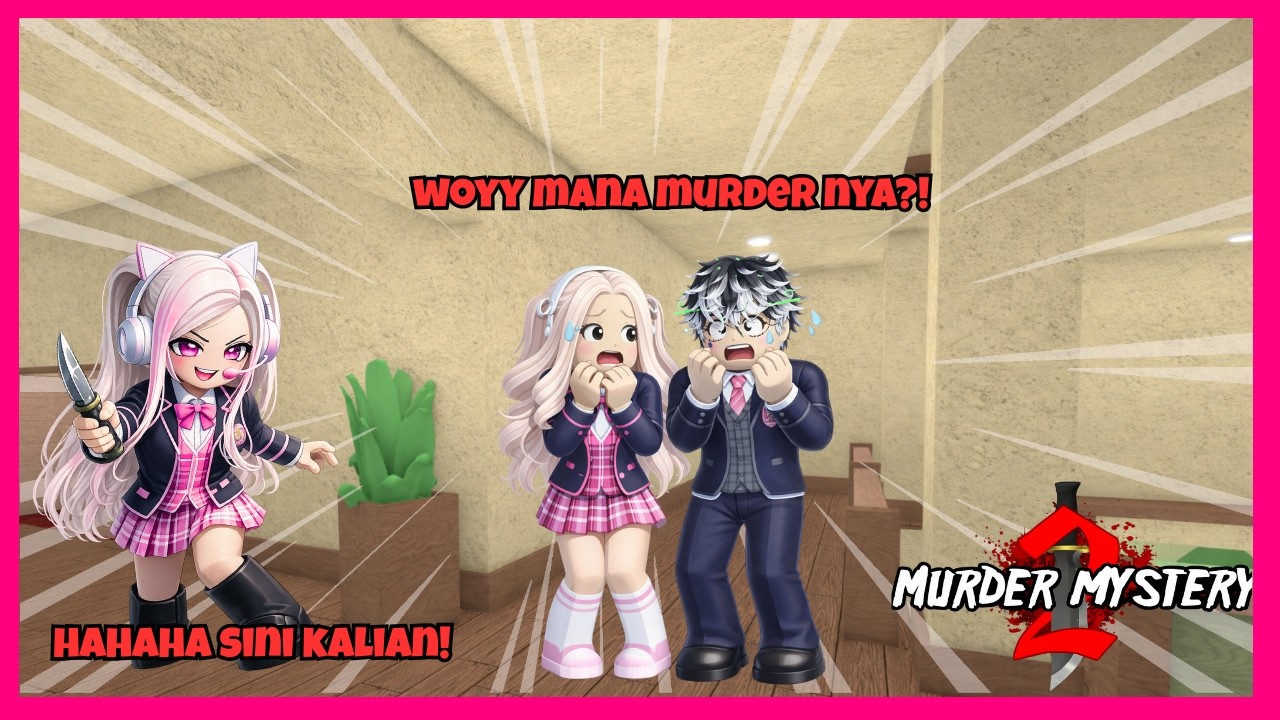 SERU! Siapakah MURDER nya?! Semua Orang disini Mencurigakan😱 | Murder Mystery 2