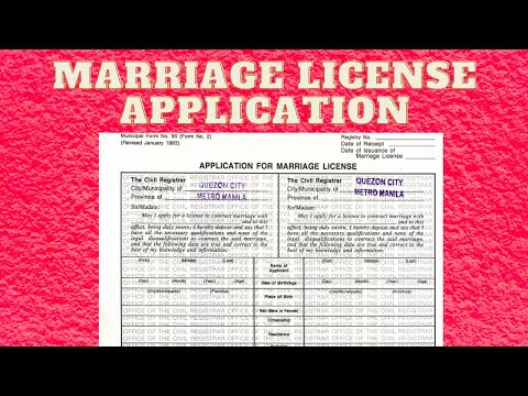 Video: Ano ang kailangan ko para makakuha ng marriage license sa VA?