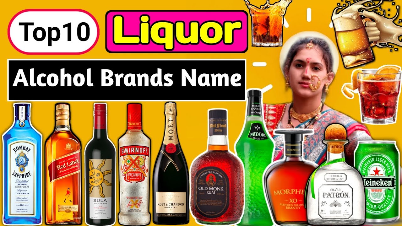 Top 10 Best Liquor Brands Name List with Country of Origin & Alcohol ...