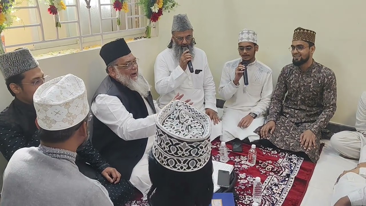 Sarkar e do aalam k rukh par milad by haji mobin akhtar 