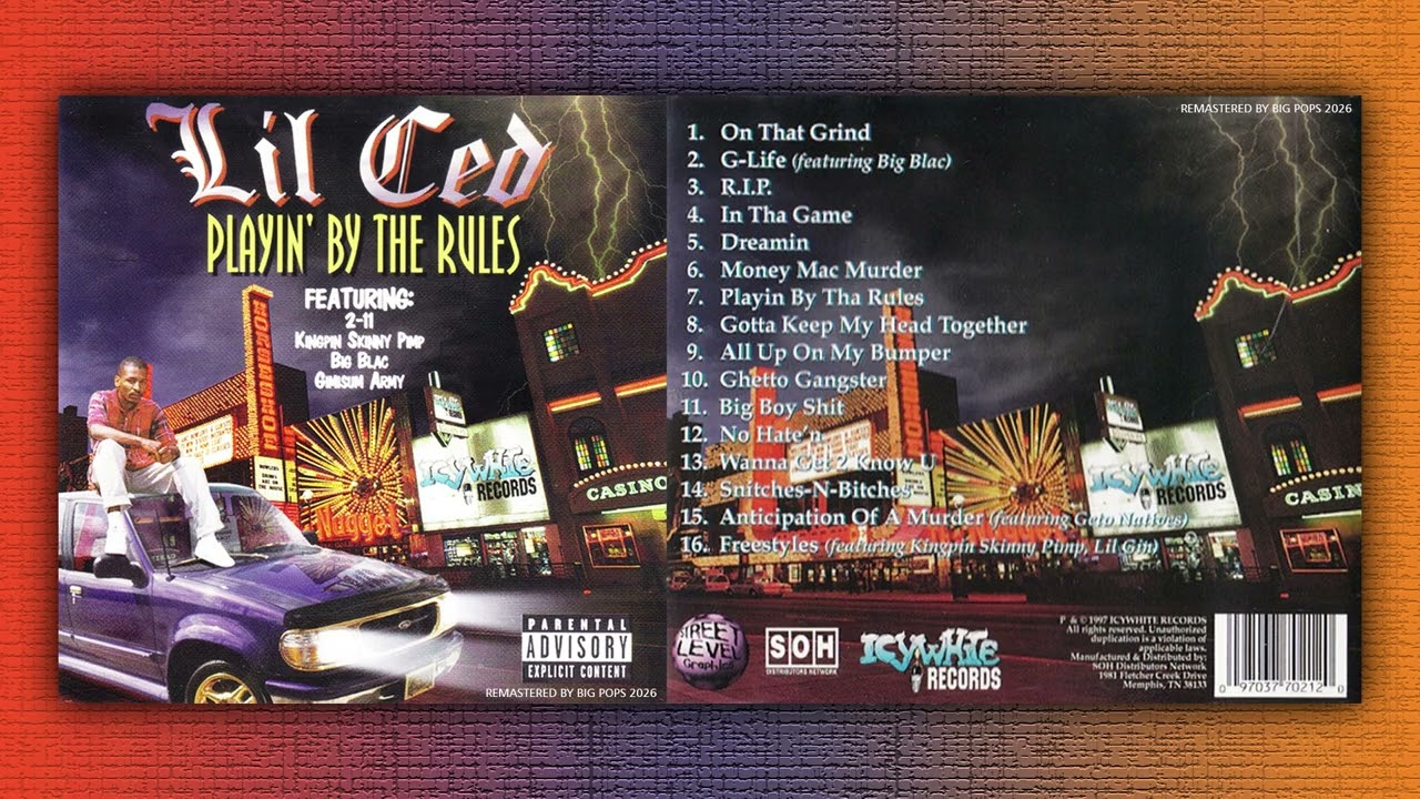 Lil Ced / Playin' By The Rules 難あり Lil Ced ‎- Playin' By The Rules (1997) [FULL ALBUM] (FLAC
