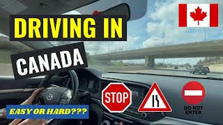 How To Drive Car In Canada | Driving Rules and Law | Detailed Video